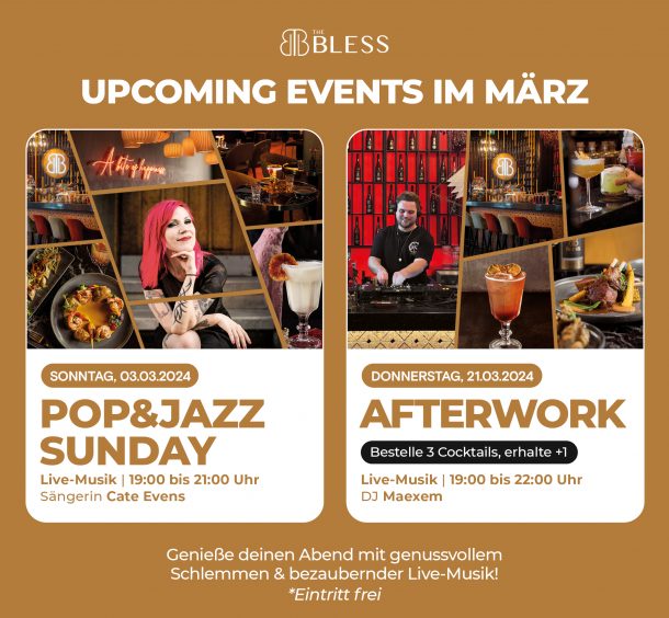 BLESS Restaurant Events